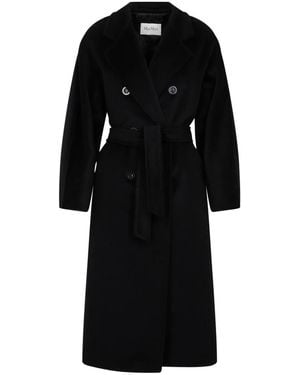 Max Mara Belted Coats - Black