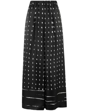 Alysi Wide Trousers - Zwart