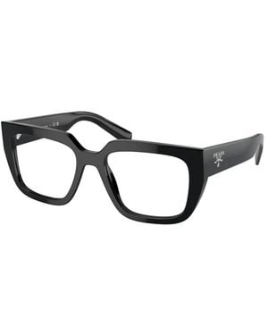 Prada Pr A03V Vierkante Zonnebril - Zwart