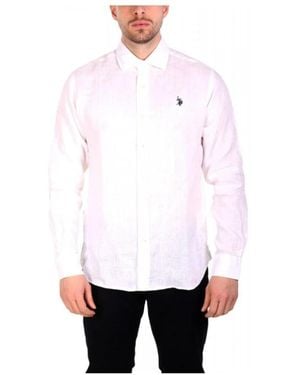 U.S. POLO ASSN. Casual Shirts - White