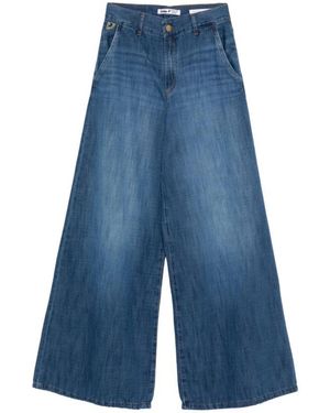 Lois Marlene Wide-Leg Jeans - Blauw