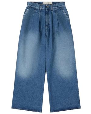 ERL Wide Jeans - Azul