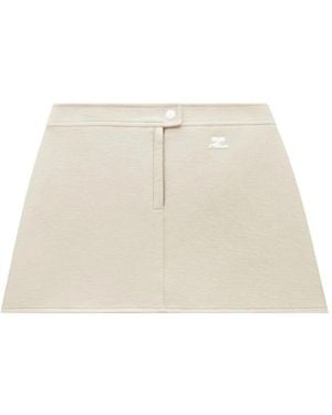 Courreges Short Skirts - Natur