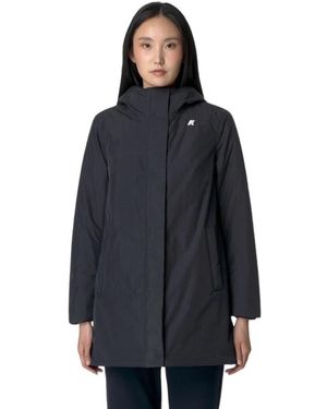 K-Way Sophie Soft Touch Lungo - Blauw