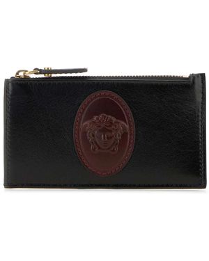 Versace Accessoires ,Zwart ,Wallets & Cardholders
