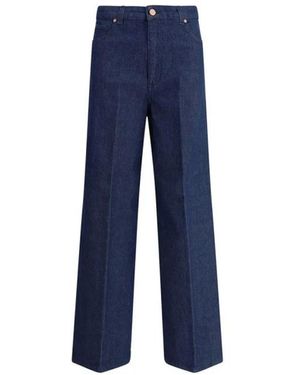 Cruna Wide Jeans - Blauw