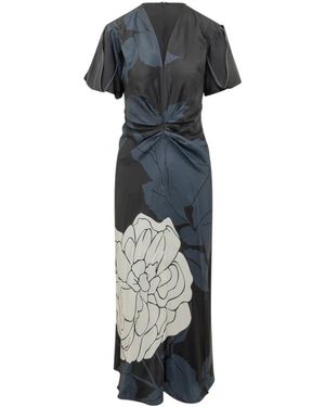 Victoria Beckham Midi Dresses - Noir