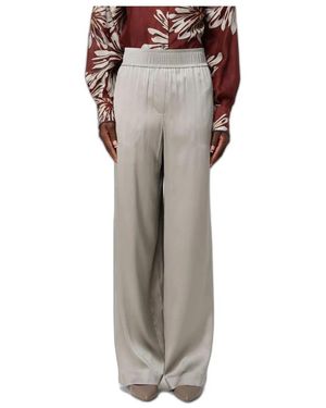 Brunello Cucinelli Wide Trousers - Marrón