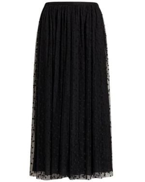 Alberta Ferretti Midi Skirts - Negro