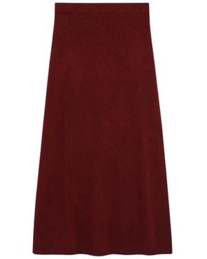 Max Mara Raspberry Skirt - Red