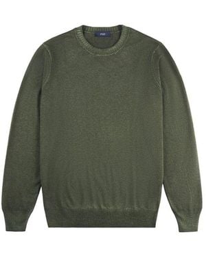 Fay Grüner wollpullover