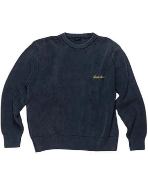 Goodies Sportive Round-Neck Knitwear - Blue