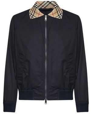 Burberry Bomber Jackets - Azul