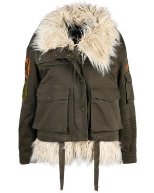 Dondup Faux Fur & Shearling Jackets - Verde