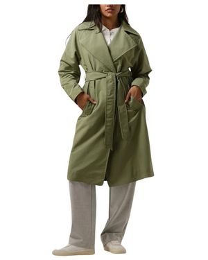 GIACOMOBURRONI Grüner Mantel Für Stilvolle Outfits