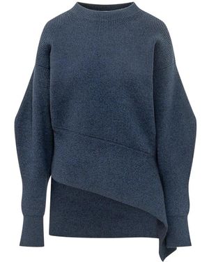 Givenchy Round-Neck Knitwear - Azul