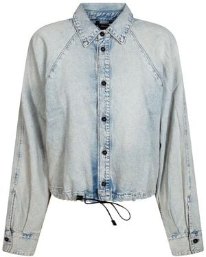 Haikure Denim Shirts - Blue