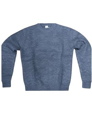 Aspesi Mohair Pullover - Blau