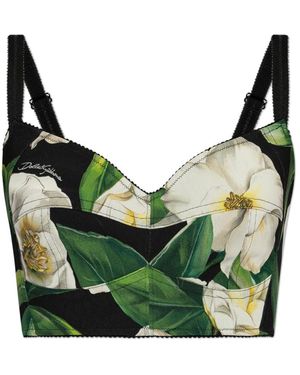 Dolce & Gabbana Sleeveless Tops - Verde