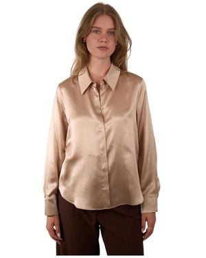 Luisa Cerano Overhemden ,Bruin ,Blouses & Shirts
