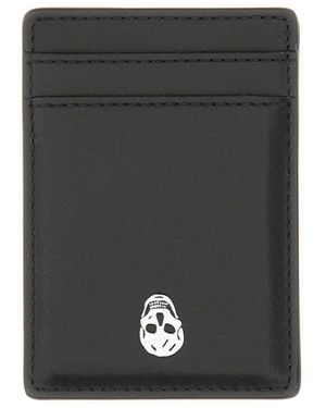 McQueen Wallets & Cardholders - Black