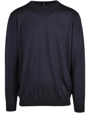 Add Round-Neck Knitwear - Azul