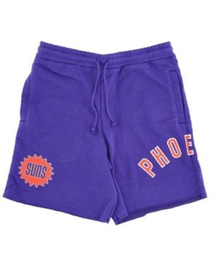 Mitchell & Ness Casual Shorts - Purple