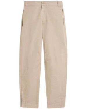 Lanvin Wide Trousers - Natural