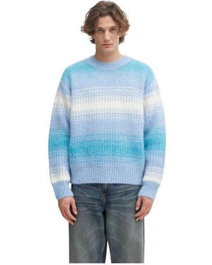 KENZO Round-Neck Knitwear - Azul