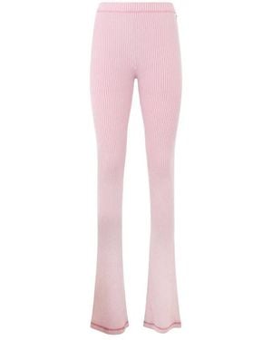 Gcds Rippstrick Schlaghose - Pink