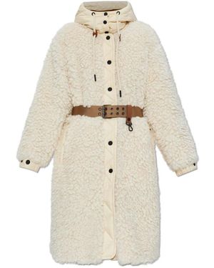 Moncler Jassen ,Polyester Apres-Ski Jas - Naturel