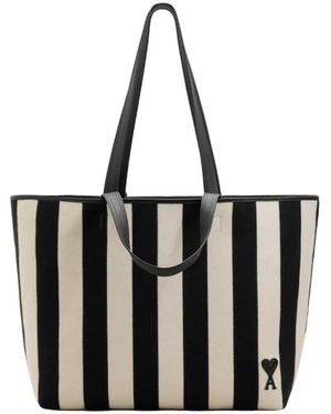 Ami Paris De Coeur Shopping Bag - Schwarz