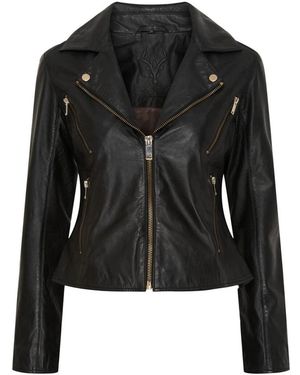 Notyz Leather Jackets - Negro