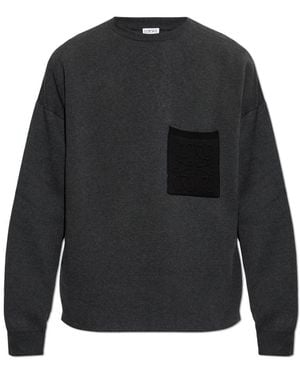 Loewe Anagram Pullover - Schwarz