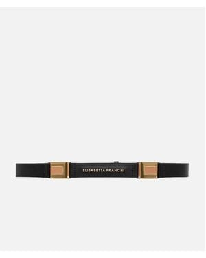 Elisabetta Franchi Belts - Negro