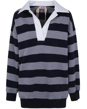N°21 Sweatshirts - Bleu