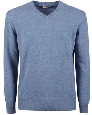 Altea V-Neck Knitwear - Azul