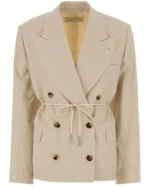 Dries Van Noten Blazers - Natural