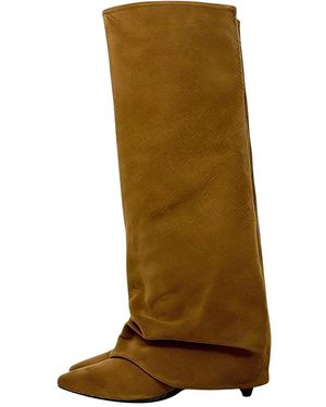 Alchimia Schoenen ,Bruin ,Suède Aliana Over-Knee Laarzen