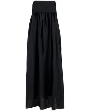 Matteau Maxi Kleider - Schwarz