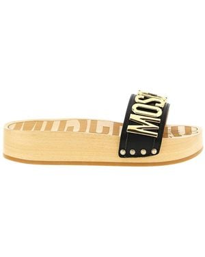Moschino Sliders - Metallic