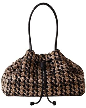 Borbonese Bucket Bags - Negro