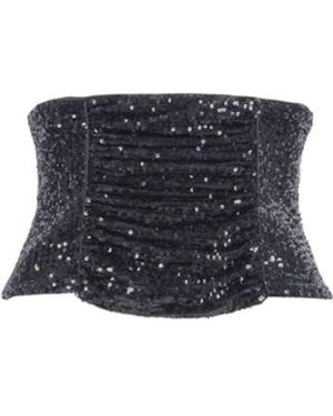 Nenette Sleeveless Tops - Blue