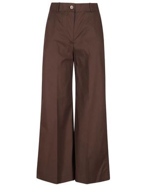 Seventy Wide Trousers - Brown