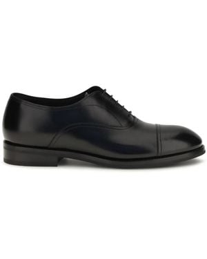 Santoni Laafe Schnürschuhe - Schwarz