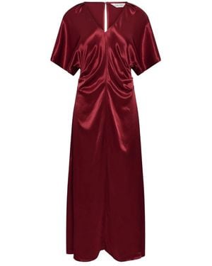 Part Two Midi Dresses - Rouge