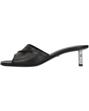 Gcds Heeled Mules - Negro