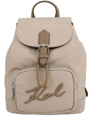 Karl Lagerfeld Backpacks - Neutro