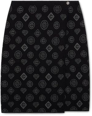 CASABLANCA Short Skirts - Black