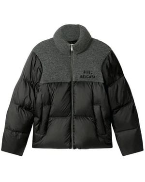 Axel Arigato Jassen ,Zwart ,Nylon Sub Puffer Jacket